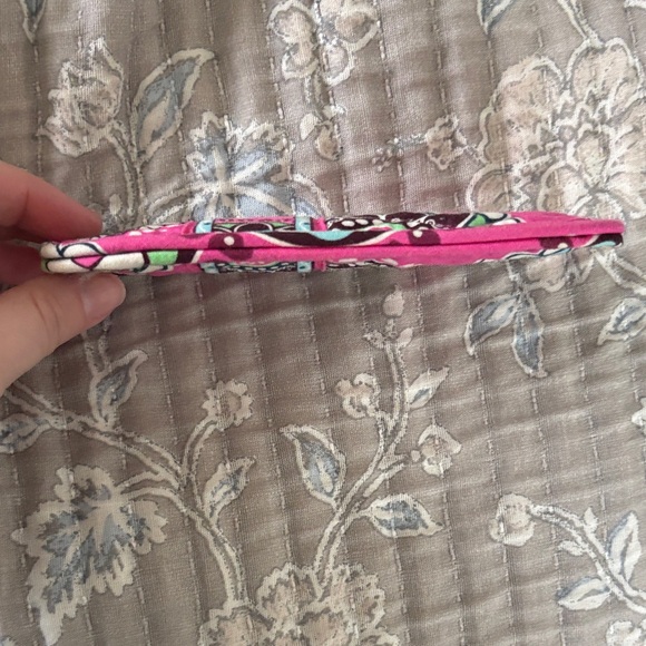 Vera Bradley Floral Pink Glasses Case - Picture 4 of 7